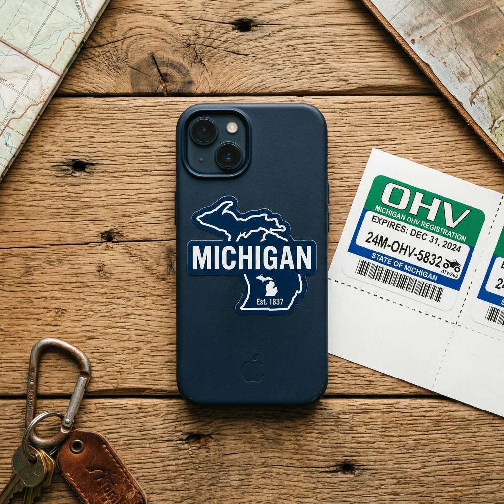 Where to Buy Michigan ORV Sticker